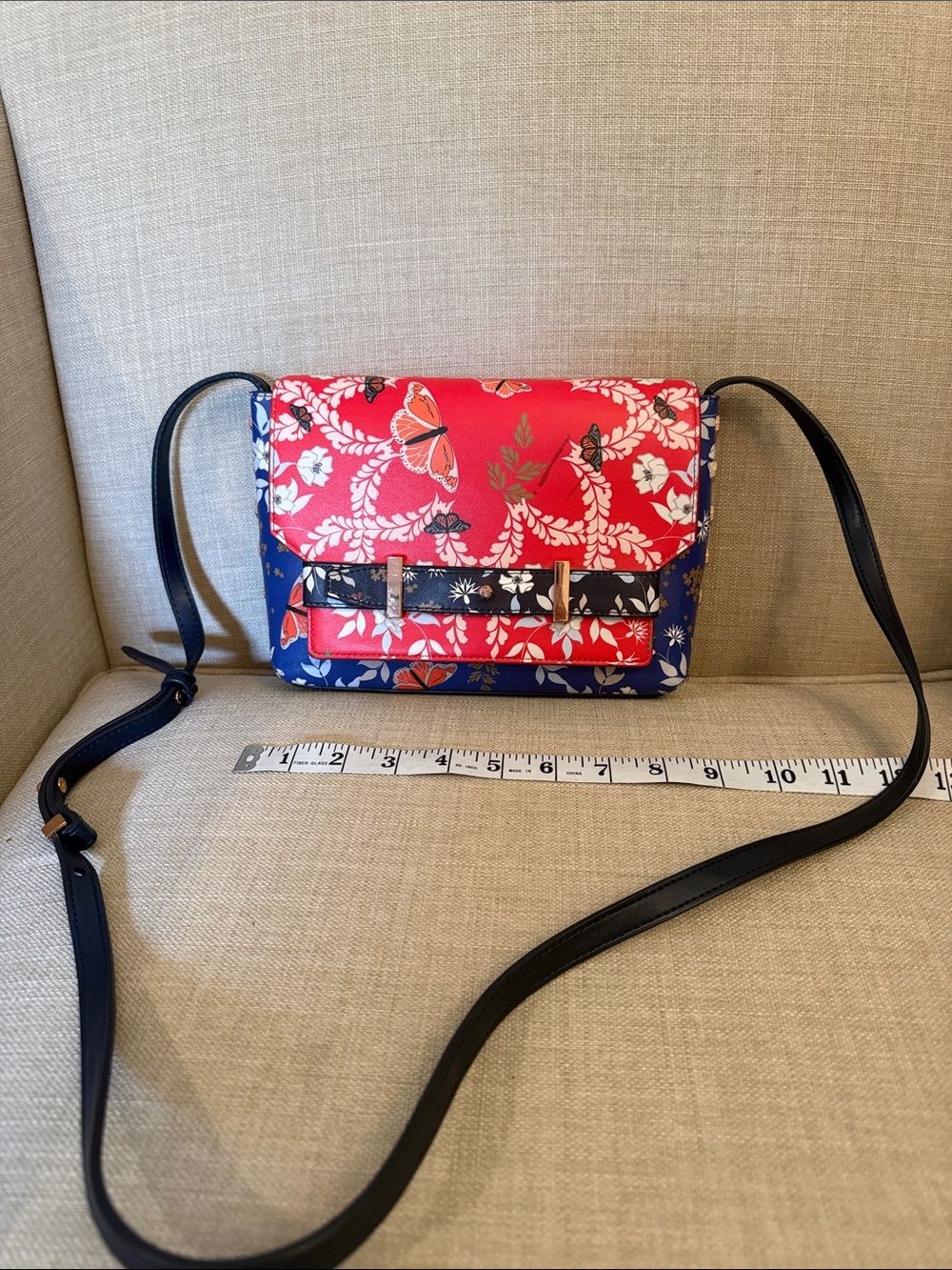 Ted Baker London Gilda Kyoto Gardens Floral Butterfly Crossbody